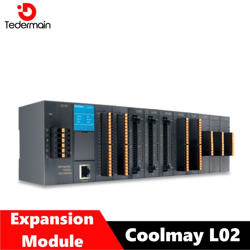 Coolmay L02 プログラマブル ロジック コントローラー plc モニター拡張可能なデジタル アナログ モジュール電源モジュール拡張モジュール