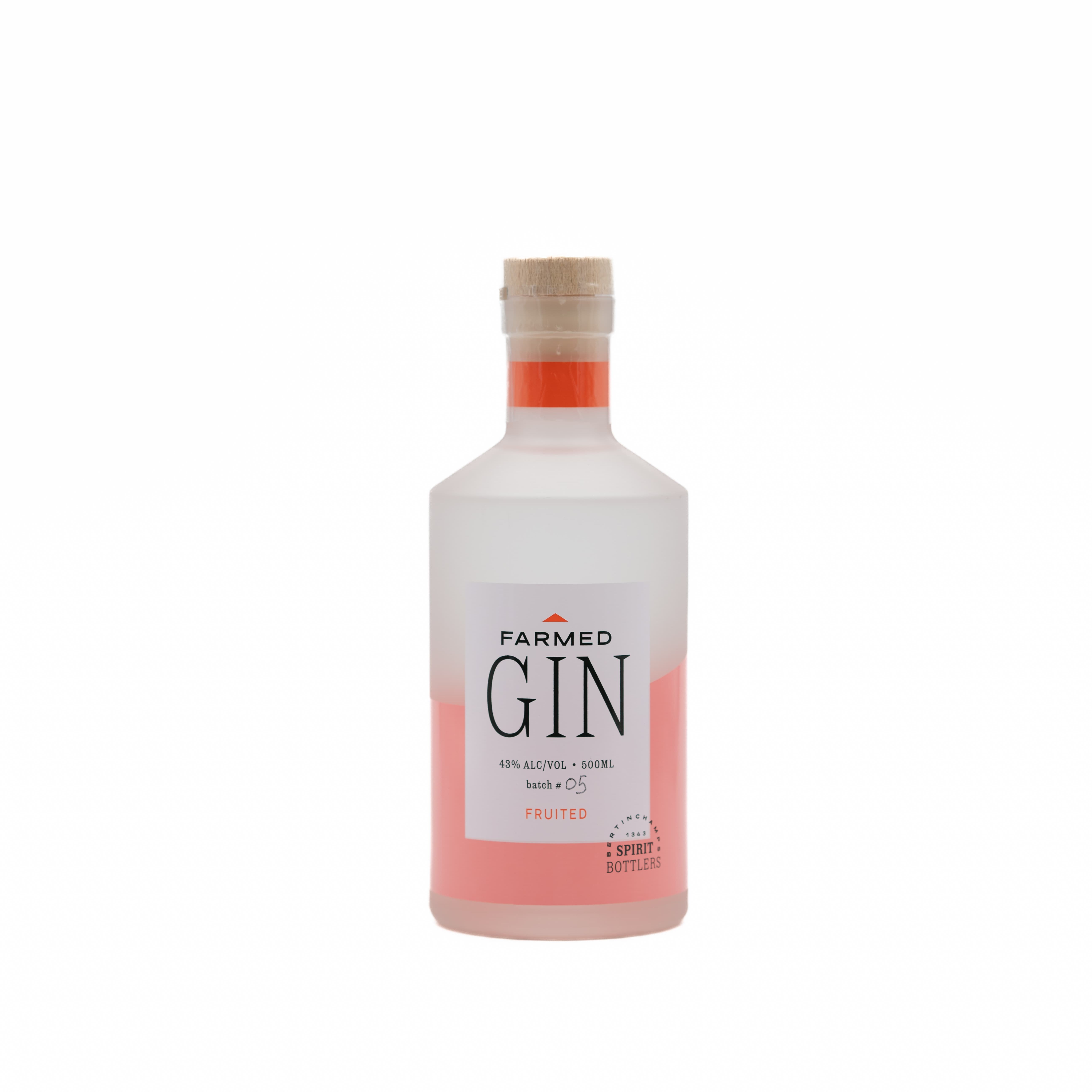 Pack 6 X 50cl Gift Farmed Fruited Belgian Artisanal Gin Drink Liquor Genievre Label Bulk High Quality Branding Premium Juniper