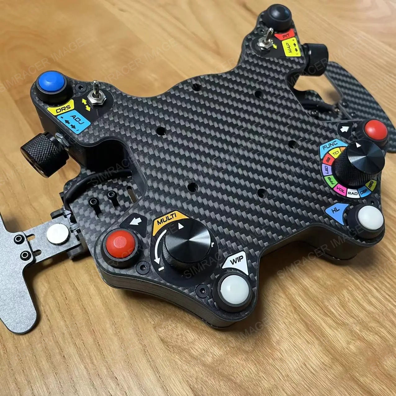 Simracing HUB for Steering Wheel for PC Control Button Box Instrument Paddles Shifter for Thrustmaster T300 T500 Logitech G29