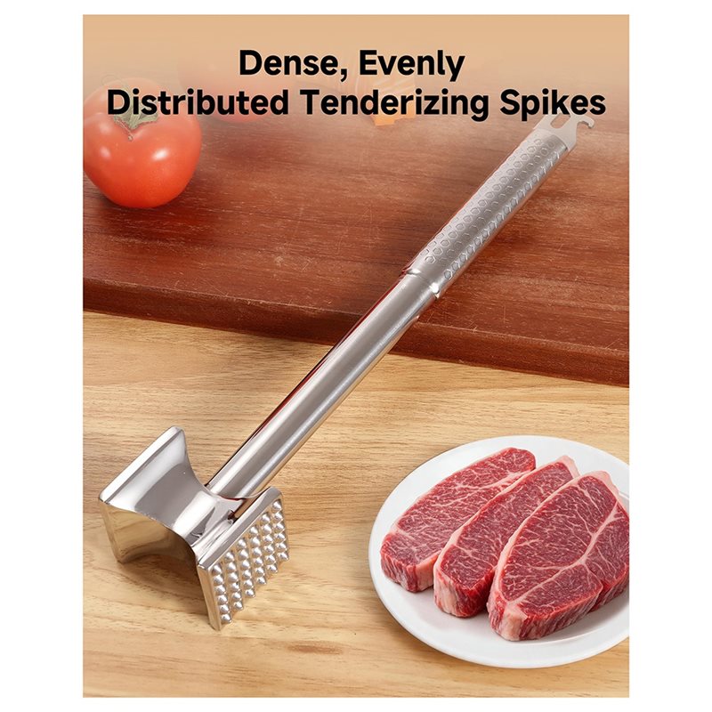 【サイバーマンデー】キッチンハンマー ミートテンダライザーマレット 高耐久 鶏肉、牛肉用
