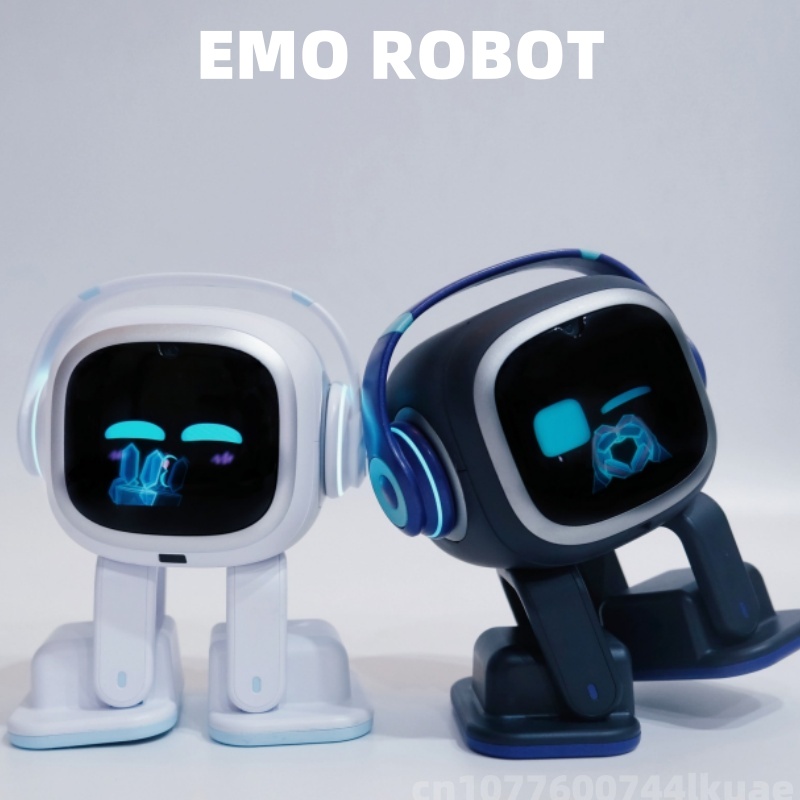 EMO ロボット玩具デスクトップペットインテリジェント Ai 電子付属装飾電子高度なスマートペット子供のおもちゃのギフト