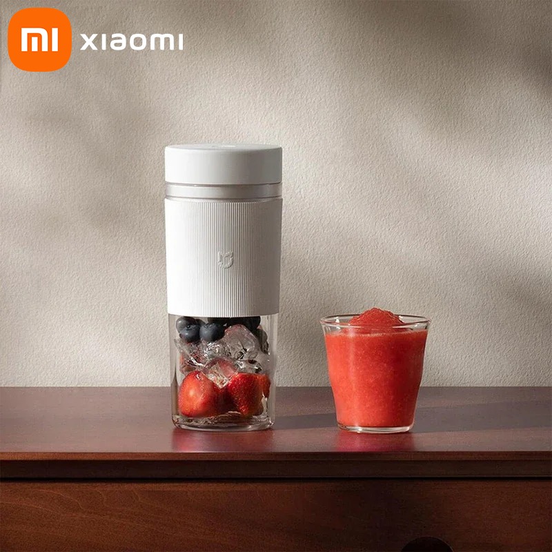 XIAOMI MIJIA ポータブルジューサーカップ 2 電気フルーツブレンダーマシンオレンジジューサーキッチンフードプロセッサージュース抽出器ホーム