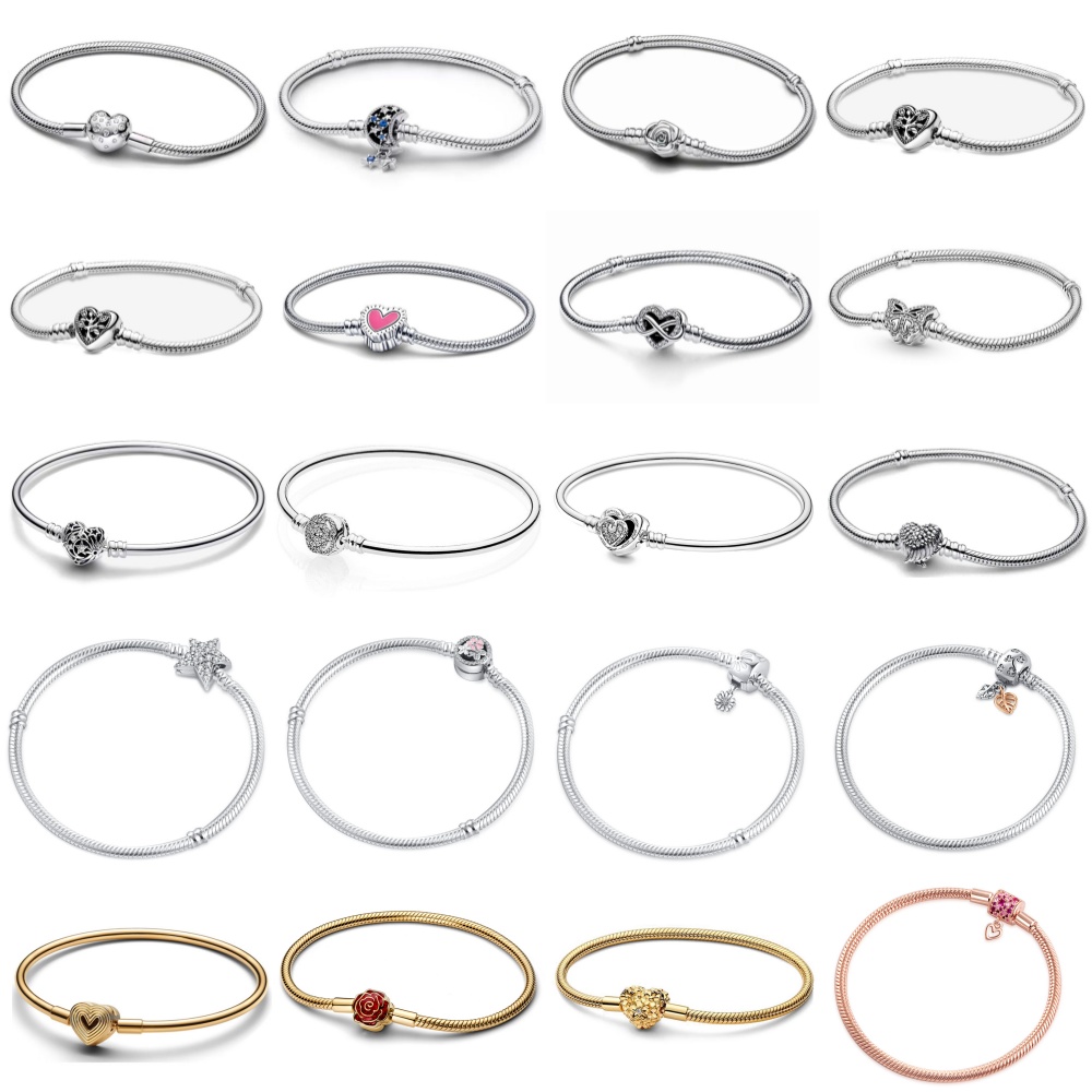 ホット販売 925 シルバー花の形のハート形の蝶のブレスレットファッション高級ジュエリーに適しています