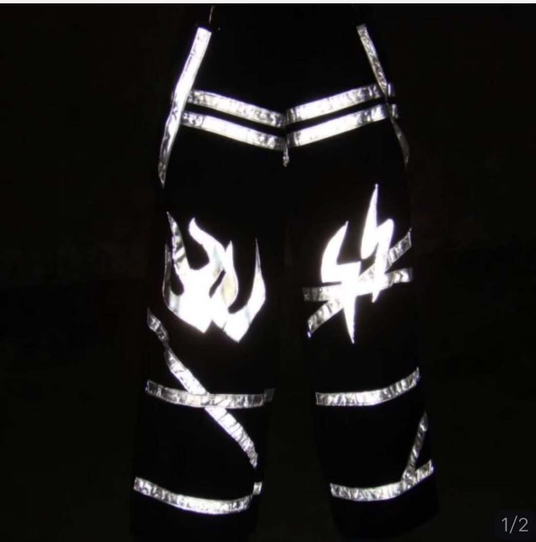 RAVE GEAR シャッフル パンツ ゴースト ステップ ダンシング パンツ ファット パンツ メルボルン シャッフル ファット パンツ ハードスタイル ジャンプスタイル ヒートウェーブ I16