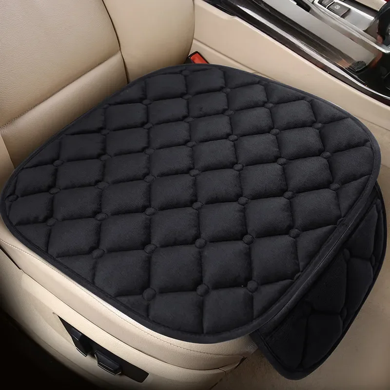 カーシートカバー暖かいシートクッションプロテクター豪華なシートカバー秋冬ユニバーサルセダンハッチバック SUV シートマット
