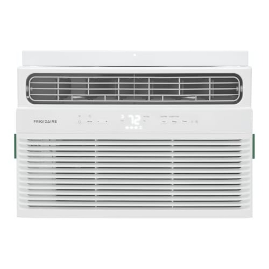 家庭用スマートウィンドウエアコン、白色ABS樹脂、冷却能力8000BTU、Wi-Fi制御、静音運転、エコモ