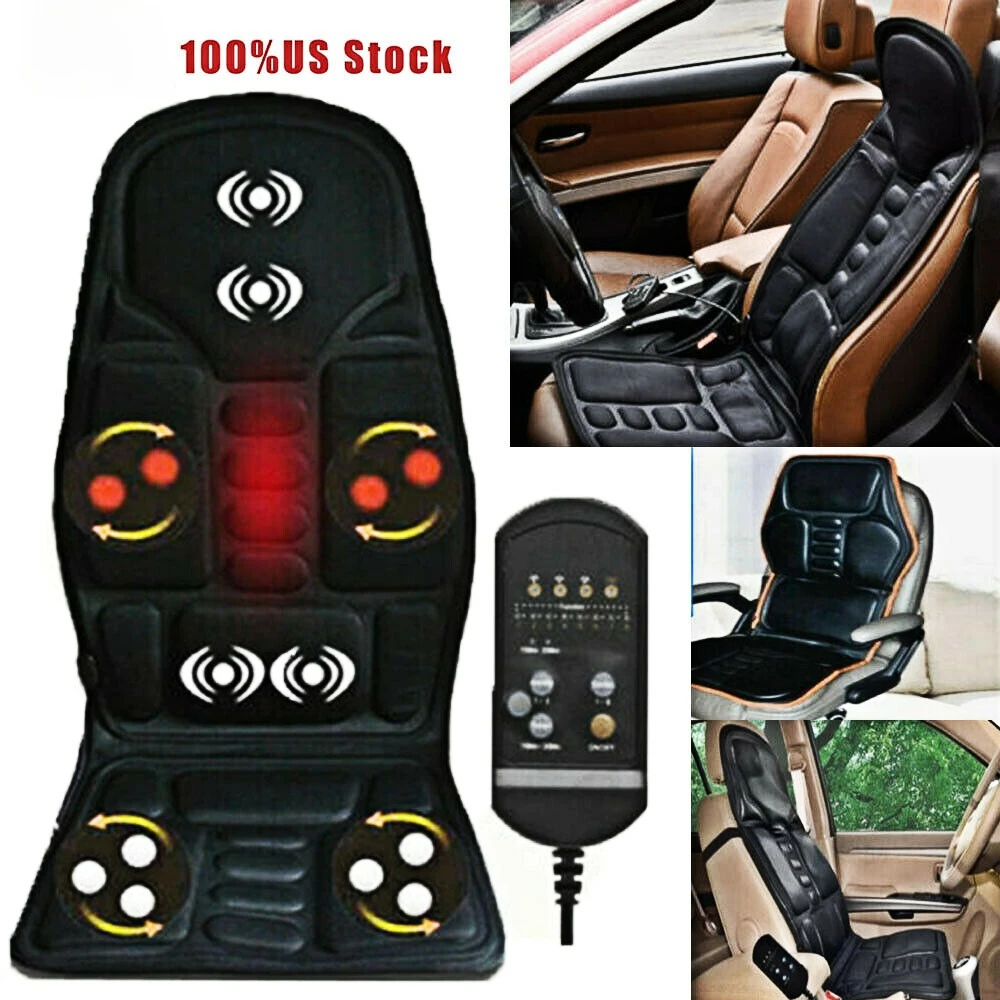ホット販売首背中臀部振動マッサージデュアルユースカーシートクッション腰フルボディ家庭用電気振動マッサージクッション