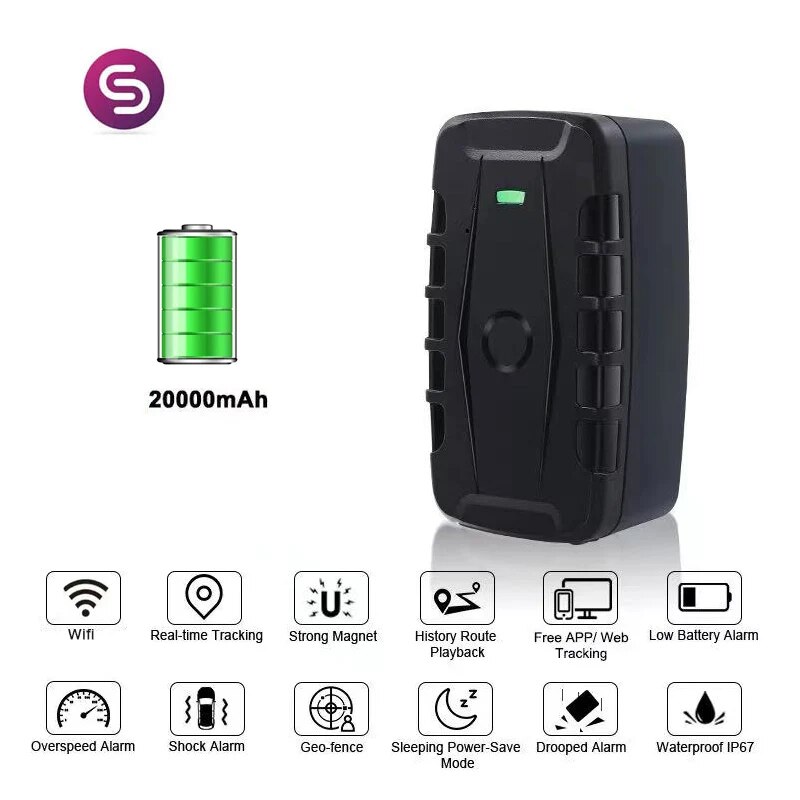 車防水 GPS トラッカー LK209C 10000mah 20000mAh バッテリーリアルタイム追跡車両ロケーターマグネット 240 日 LK209b 無料アプリ