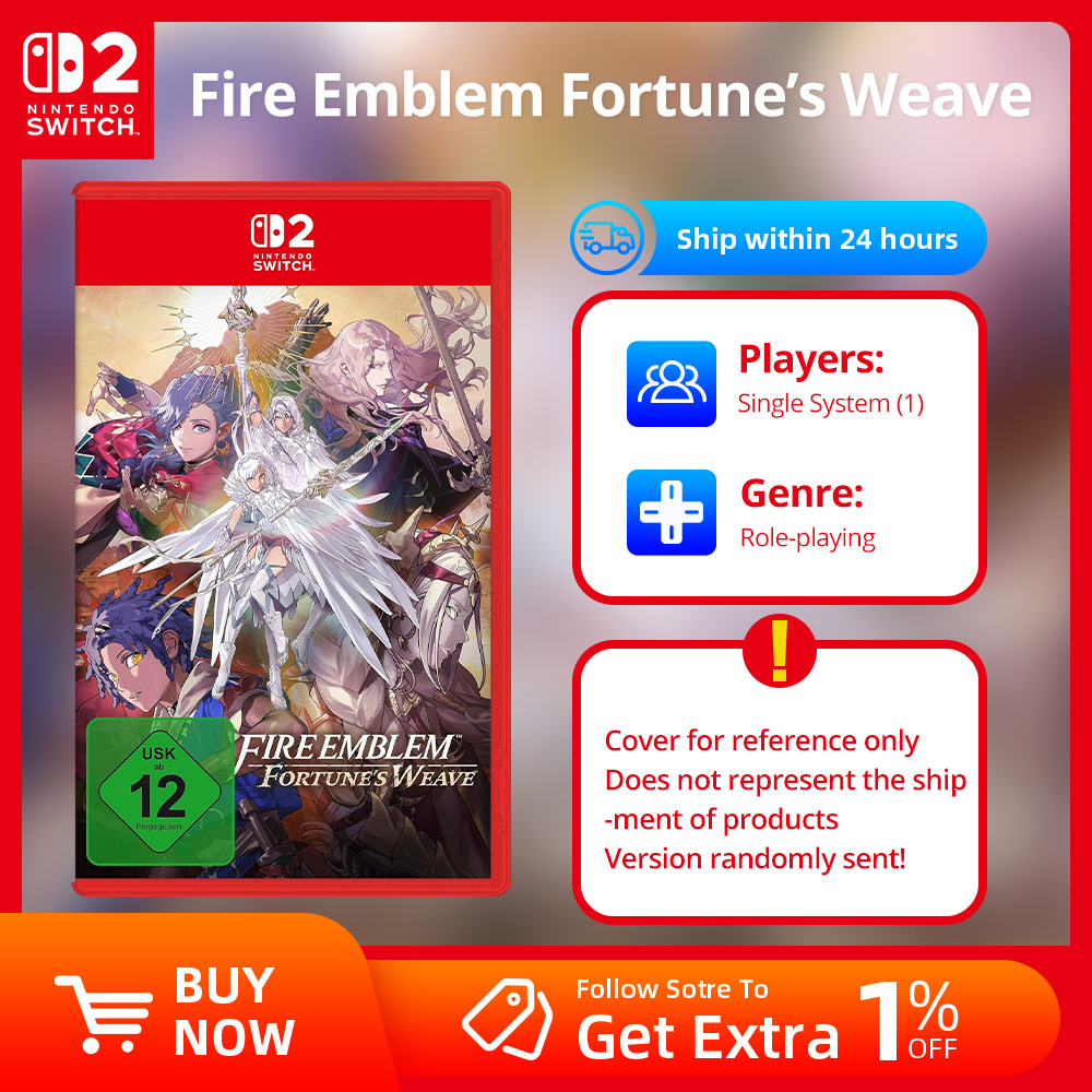 Nintendo Switch 2 ゲーム - ファイアーエムブレム フォーチュンの織り - NS2 ゲームカートリッジ物理カードサポート TV テーブルトップハンドヘルドモード