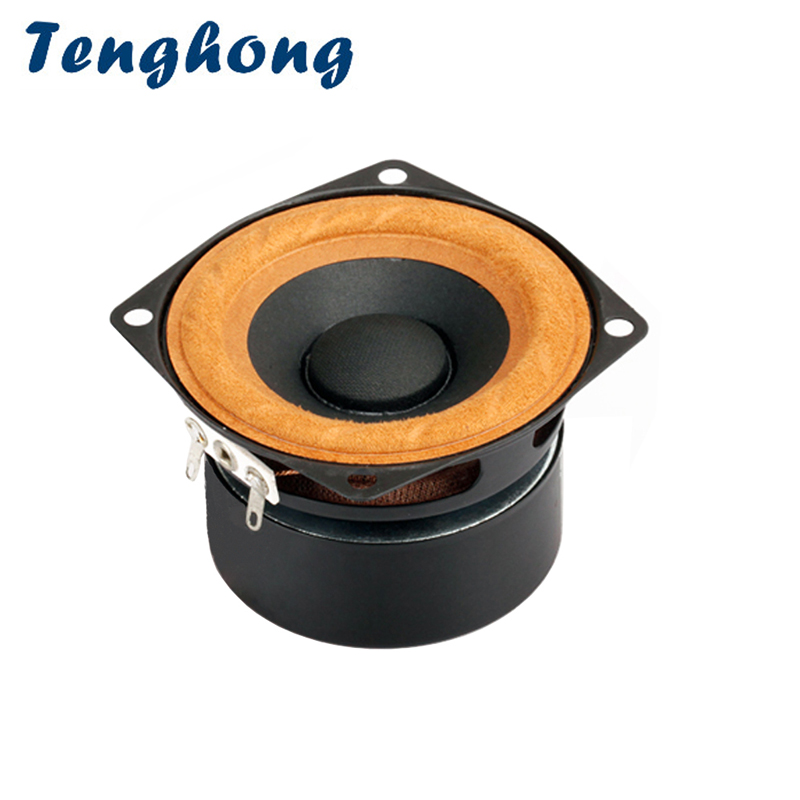 Tenghong 1 個 2.5 インチ 4 8 オーム 15 ワットポータブル Bluetooth オーディオフルレンジスピーカーユニットテレビコンピュータデスクトップ HIFI ホームスピーカー