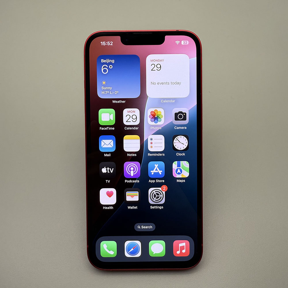 100% オリジナル iPhone 14 デュアル eSIM 携帯電話 6.1 インチ OLED Face ID A15 5G 電話米国バージョン