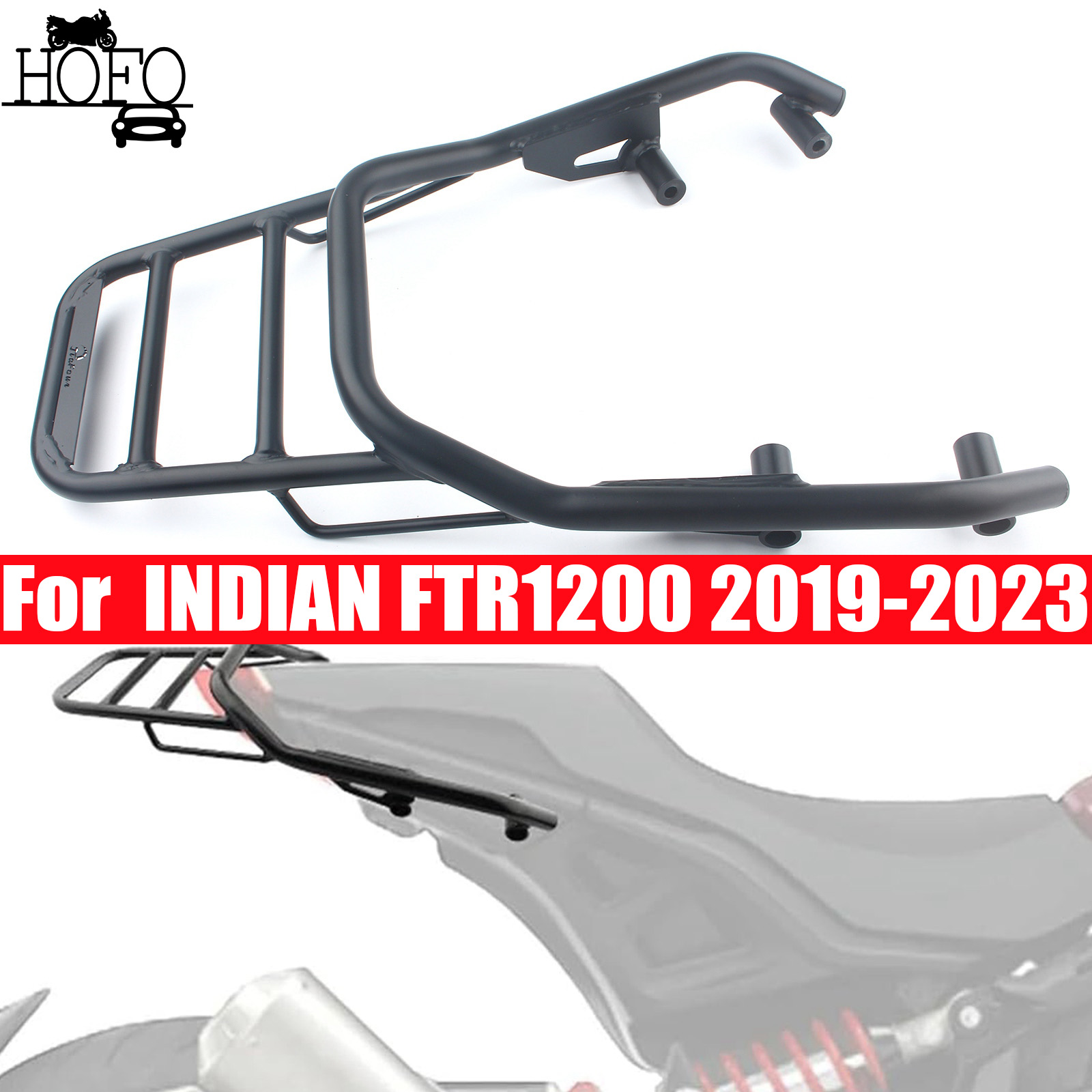 FTR1200 ため FTR 1200 2019-2020 2021 2022 2023 荷物ラックリアテールラックスーツケースキャリアボード