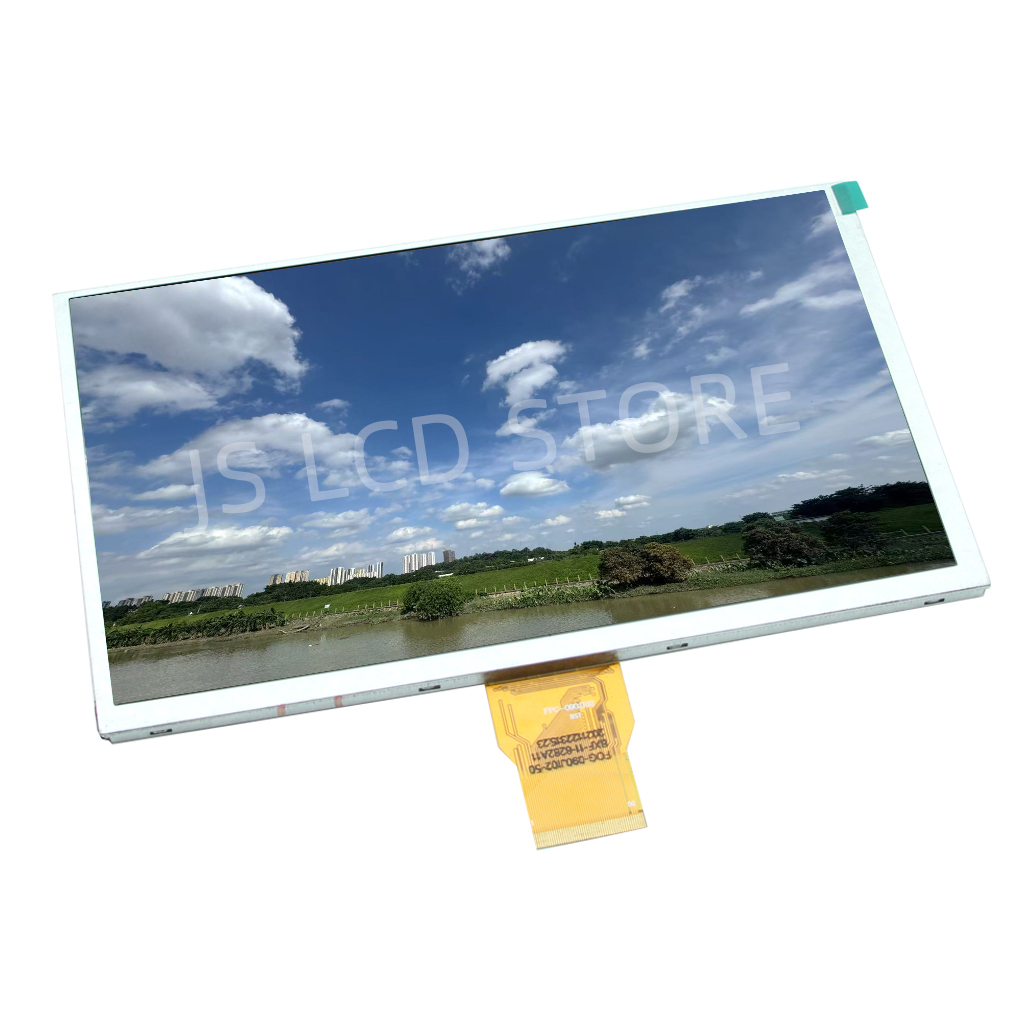 真新しい 9 ''LCD ディスプレイ 1024*600 高輝度 IPS 50 ピン TTL フルビュースクリーン SH090JGI50 FOG-090JI02-50