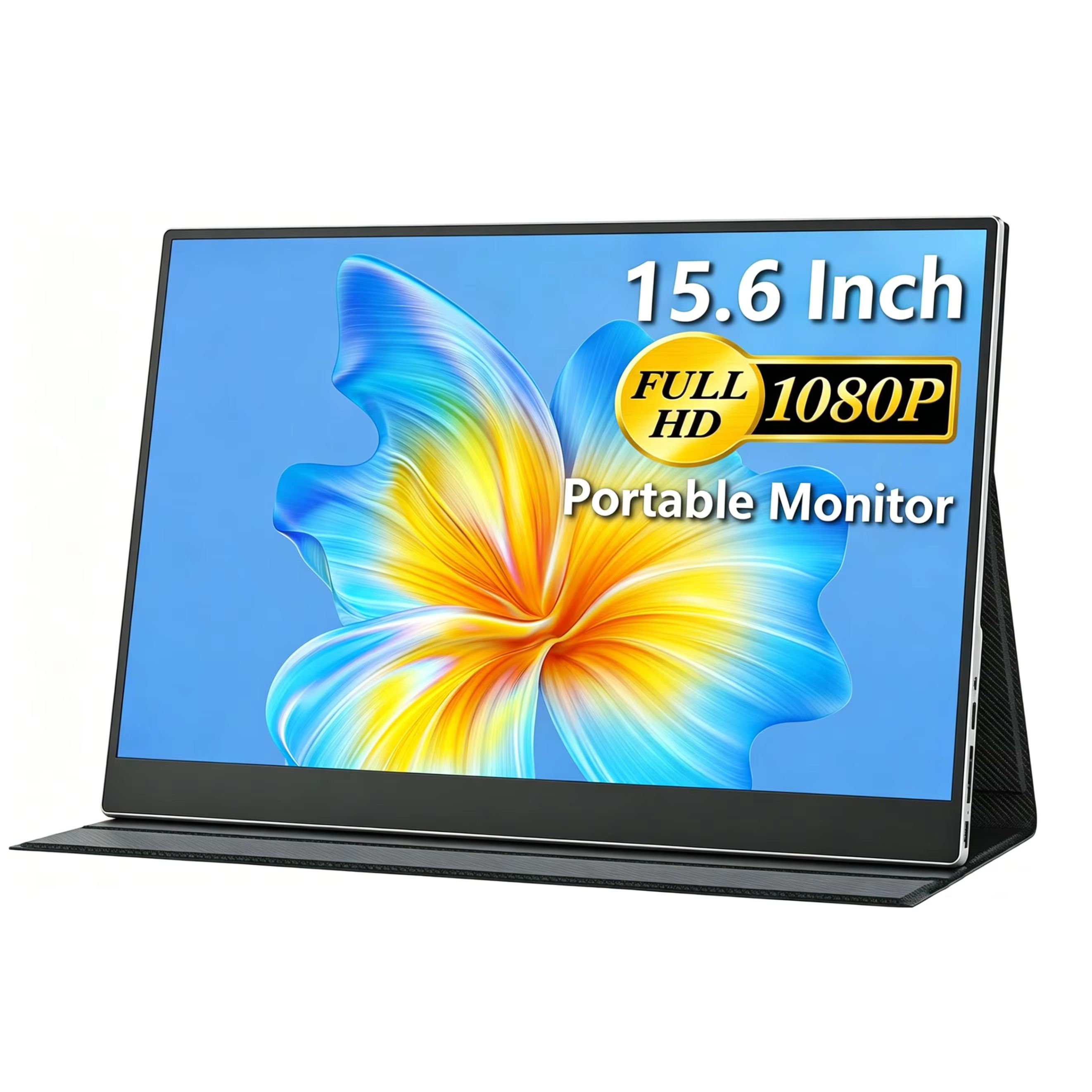 15.6 インチ 1920*1080P FHD ポータブルモニター 72%sRGB IPS 300Nits タイプ C ミニ HDMI 付きラップトップ電話 PS4/5 XBox Mac Dack スイッチ