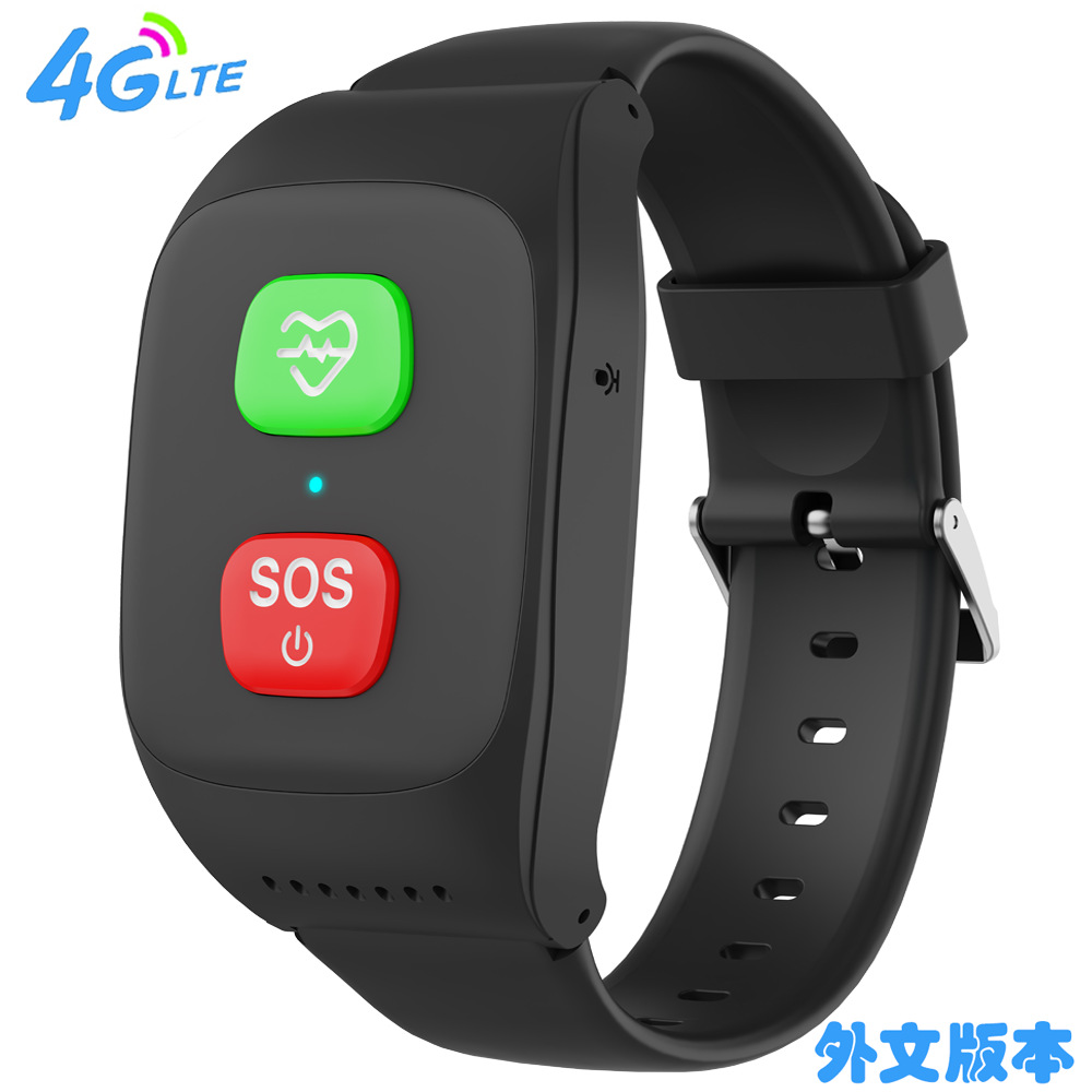 2026 新しい高齢者時計 4 グラムスマートバンド GPS WIFI 位置水泳心拍数 SOS アプリリモートモニター通話スマートバンド時計ブレスレット