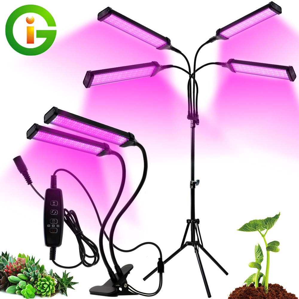 20 ワット 40 ワット 60 ワット 80 ワット LED 成長ライトフルスペクトル植物ランプ 3 モードタイミング機能付き屋内花植物成長照明