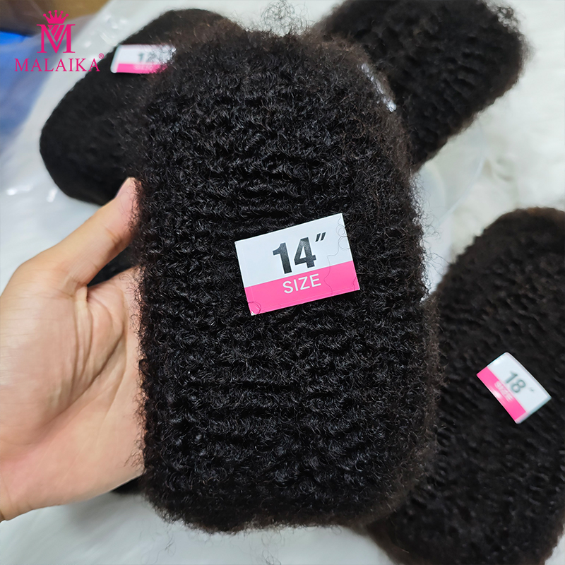 アフロ変態バルク 4C 100% かぎ針編み人毛 30 グラム/50 グラム 1 パックバージンレミーヘアバルクミニツイスト三つ編みドレッドヘアエクステンション修理