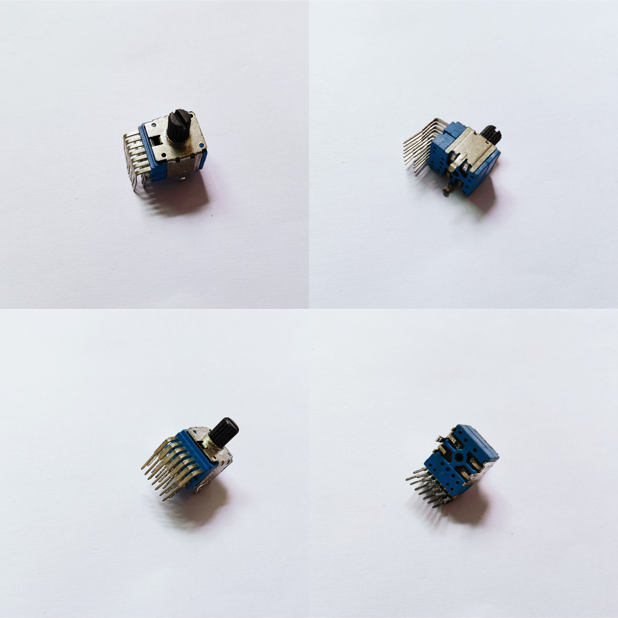 オリジナル新 100% 142 垂直四重ポテンショメータ C50K 14pin C503 C50K B503 B50K スピンドルとハンドル長さ 8 ミリメートル (スイッチ)