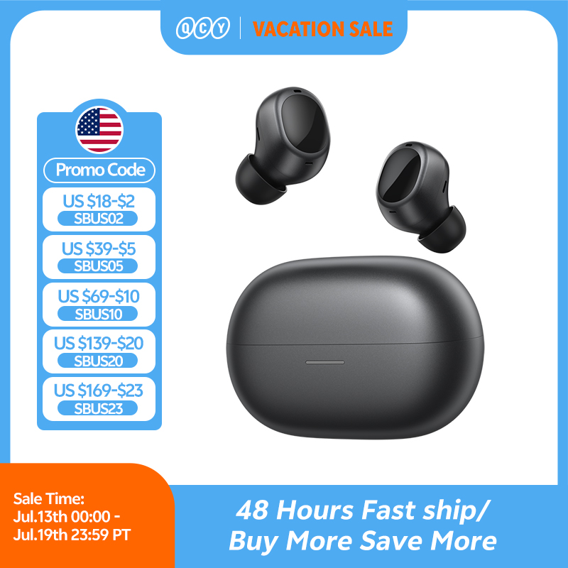 QCY MeloBuds A30 ワイヤレスイヤホン 60dB アダプティブ AI シーン ANC 8 マイク 3 デバイス接続 Bluetooth イヤホン LDAC 高解像度ヘッドフォン