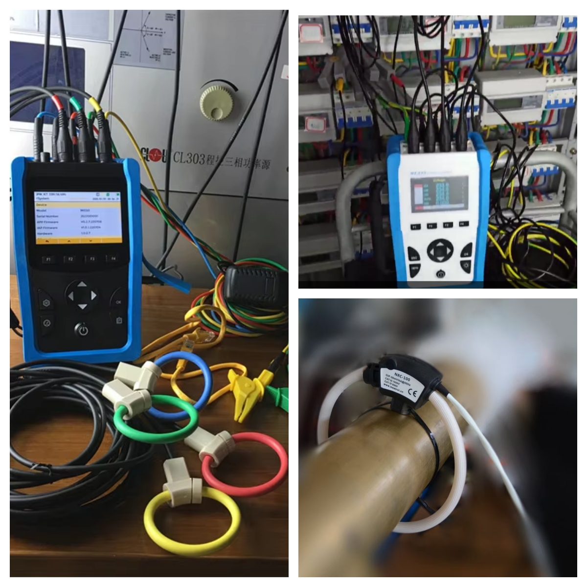 10% Discount Power Analyzer Mi550 Three Phase Rogowski Coil AC Energy Meter Power Quality Analyzer PLS-Mi550