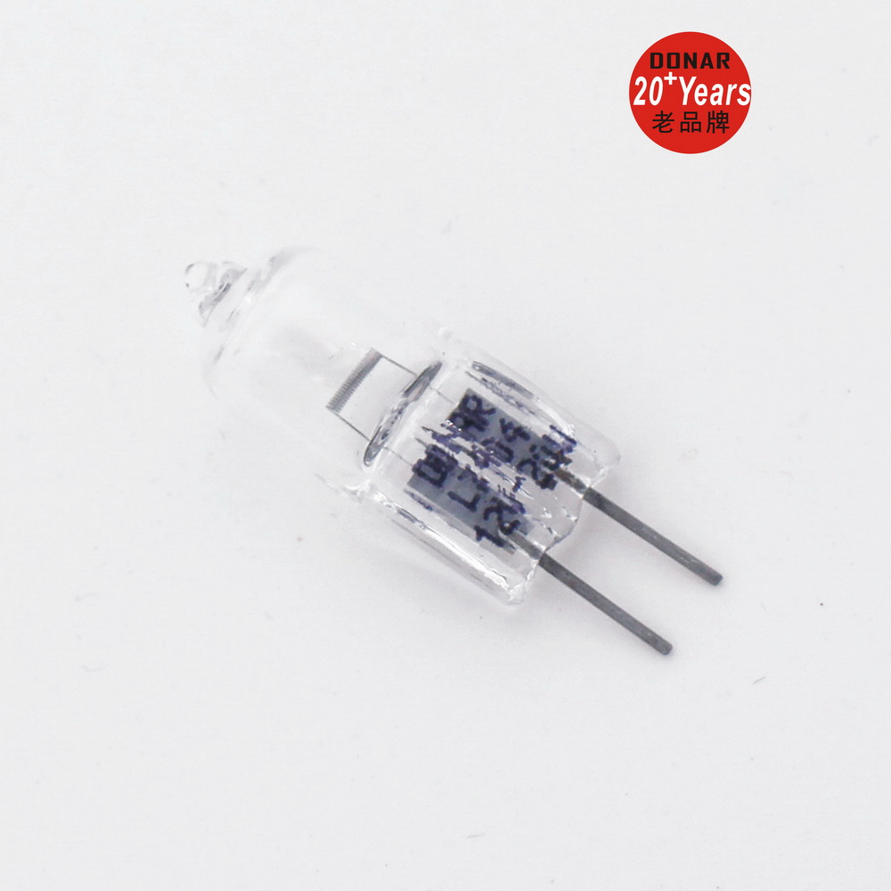 DN-34736 L7404 12 V 20 ワット G4 光石英ハロゲン電球タングステンランプ 12v20 ワットバイタルマイクロ Microlab 化学分析ランプ