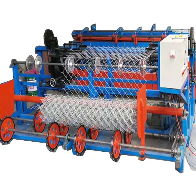 熱い販売手動チェーンリンクフェンス製造機