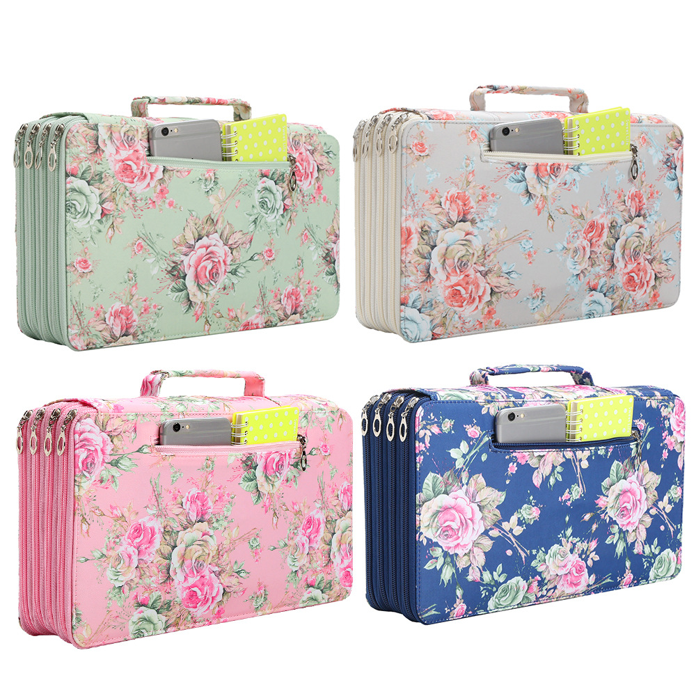 ペンケース スクール 300 スロット 大容量ペンケース 女の子用 文房具 ペンボックス 大きなマーカーバッグ オーガナイザー かわいいふわふわポーチ