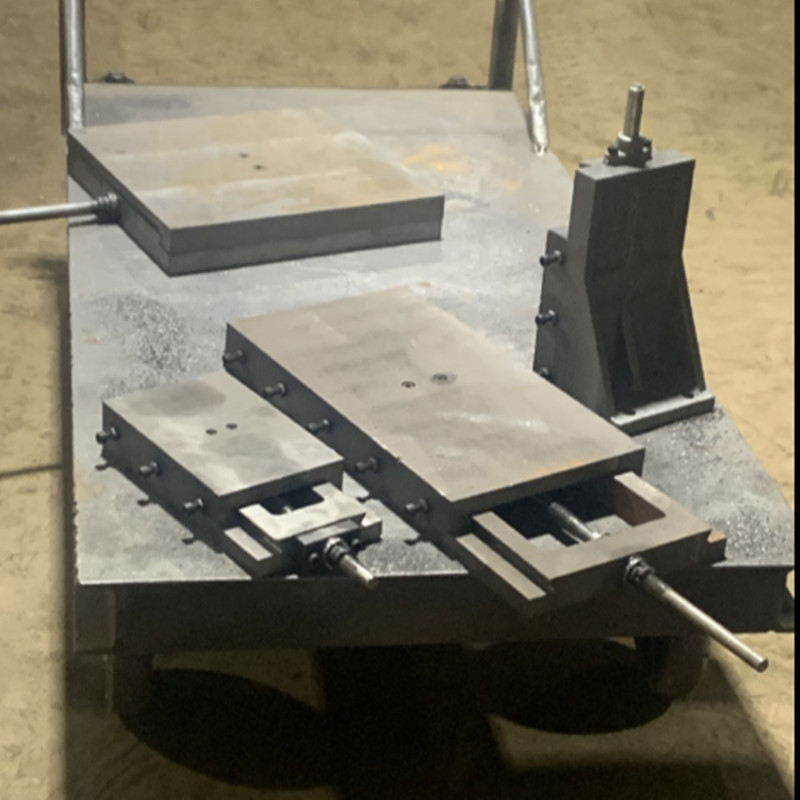 鋳鉄製作業台 アリ溝 ドラッグ プレート ネジ ガイド ロッド 一方向スライダー 作業台 木工機械