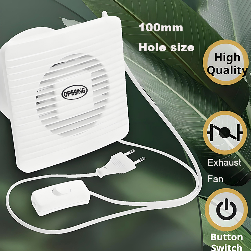 220V EU/英国/AU 4 "6" 電気排気ファントイレ強力なミュート抽出器家庭用壁キッチンインラインダクトファン換気ファン