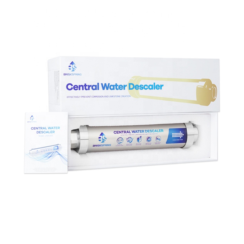 Hard Water Treatment Salt-Free Water Softener Non-Magnetic Descaler System for Home