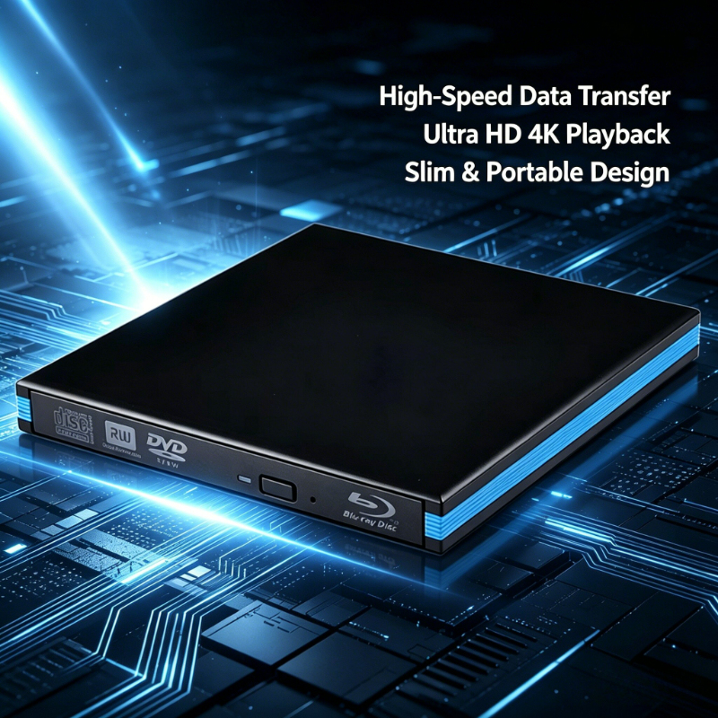 ブルーレイバーナープレーヤー USB 3.0 CD DVD 外部ブルーレイドライブライターリーダー Windows PC ラップトップ用