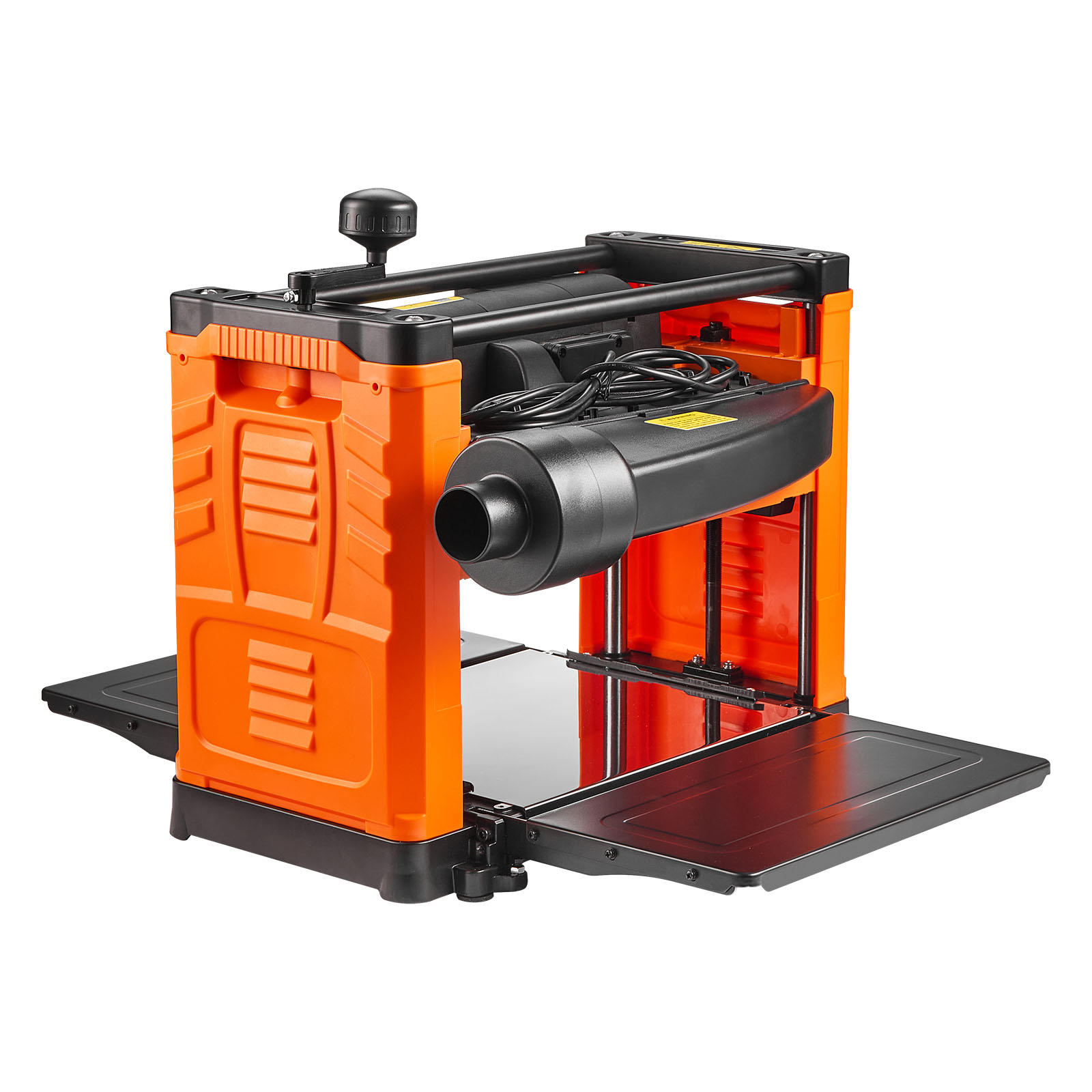 SucceBuy 13 インチ幅厚さプレーナー 1800W / 2000W 23500RPM 強力なモーター、デュアルローラー、オーバープロテクション、硬くて柔らかい木材用のシングルスピード木工