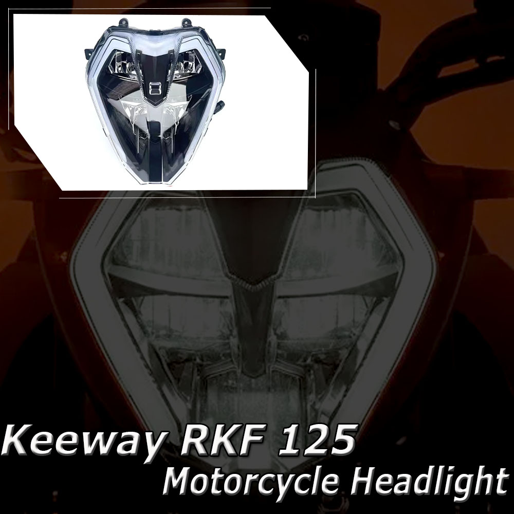 Keeway RKF 125 オートバイヘッドライトヘッドランプ Benelli 150S 165S 180S TNT25N モデルに対応 - 交換用ライトランプ