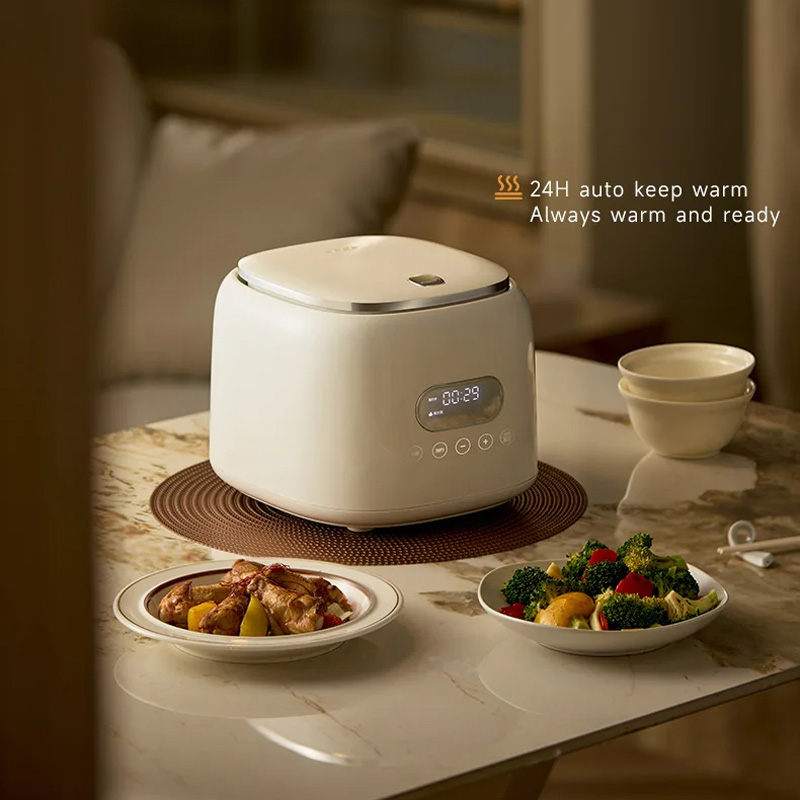 2.5L スマート炊飯器 400 ワット調理鍋マルチクッカー低糖炊飯器保温電気炊飯器 220V