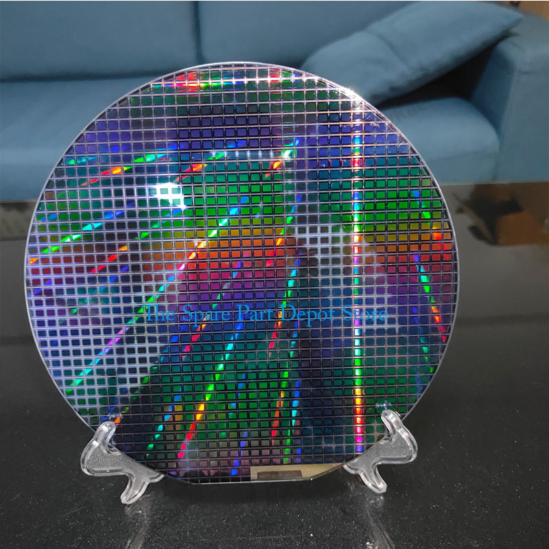 8 インチ CPU ウェーハ科学技術振り子ピース誕生日プレゼントフォトエッチング回路チップ半導体シリコンウェーハ