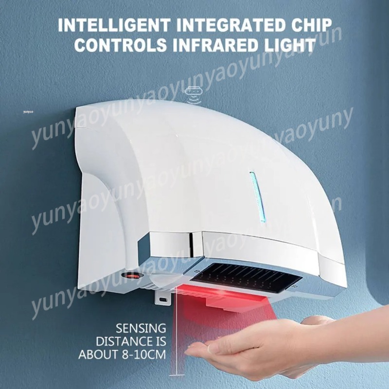 Fully Automatic Hand Dryer Induction Hot and Cold Hand Drying Machine Hotel Hand Dryer  Sèche-mains Осушитель