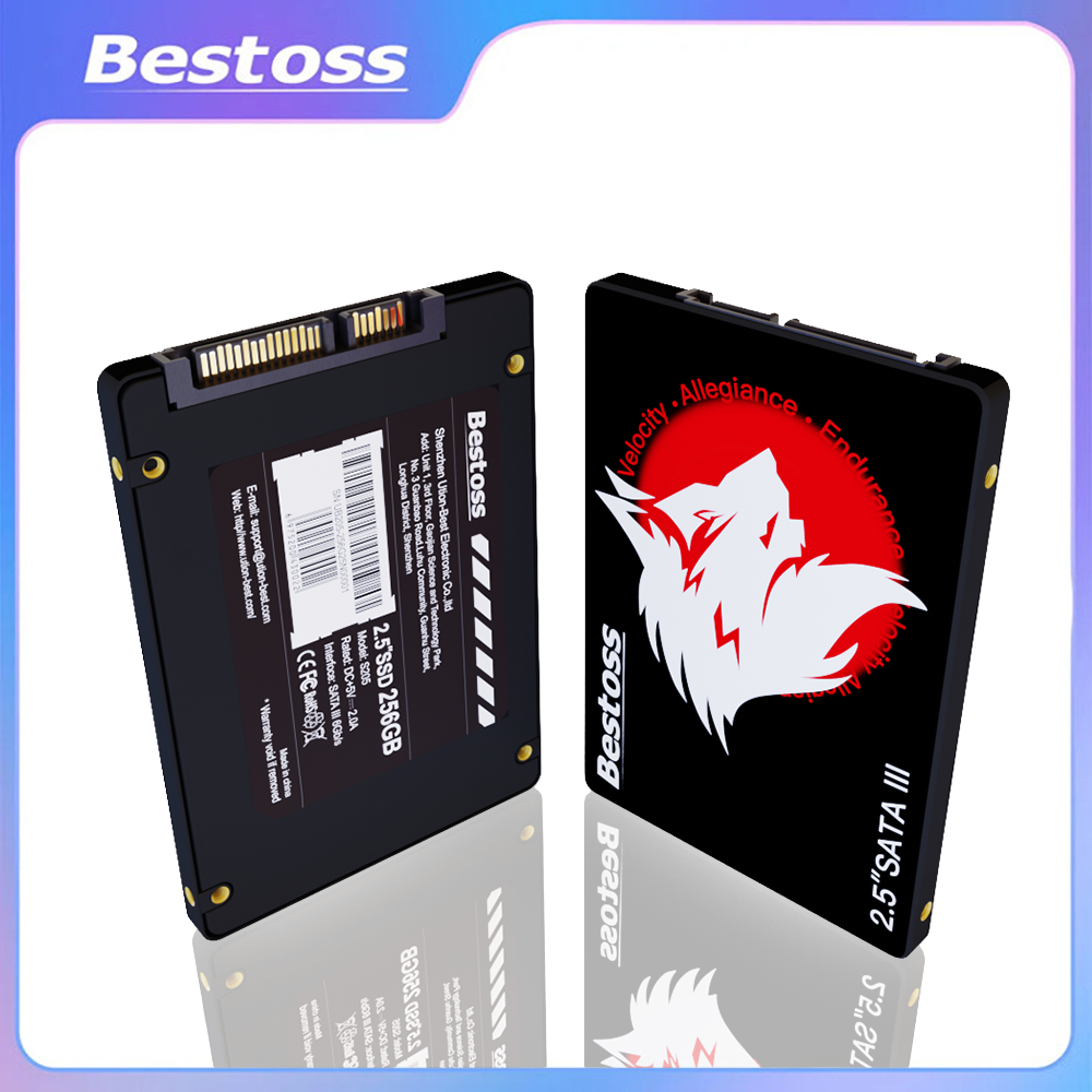 Bestoss 240 ギガバイト SSD 2.5 インチ SATA3 ハードドライブ 128 ギガバイト 256 ギガバイト 512 ギガバイト 1 テラバイト 2 テラバイト SSD SATA 内部ソリッドステートディスクラップトップデスクトップ用