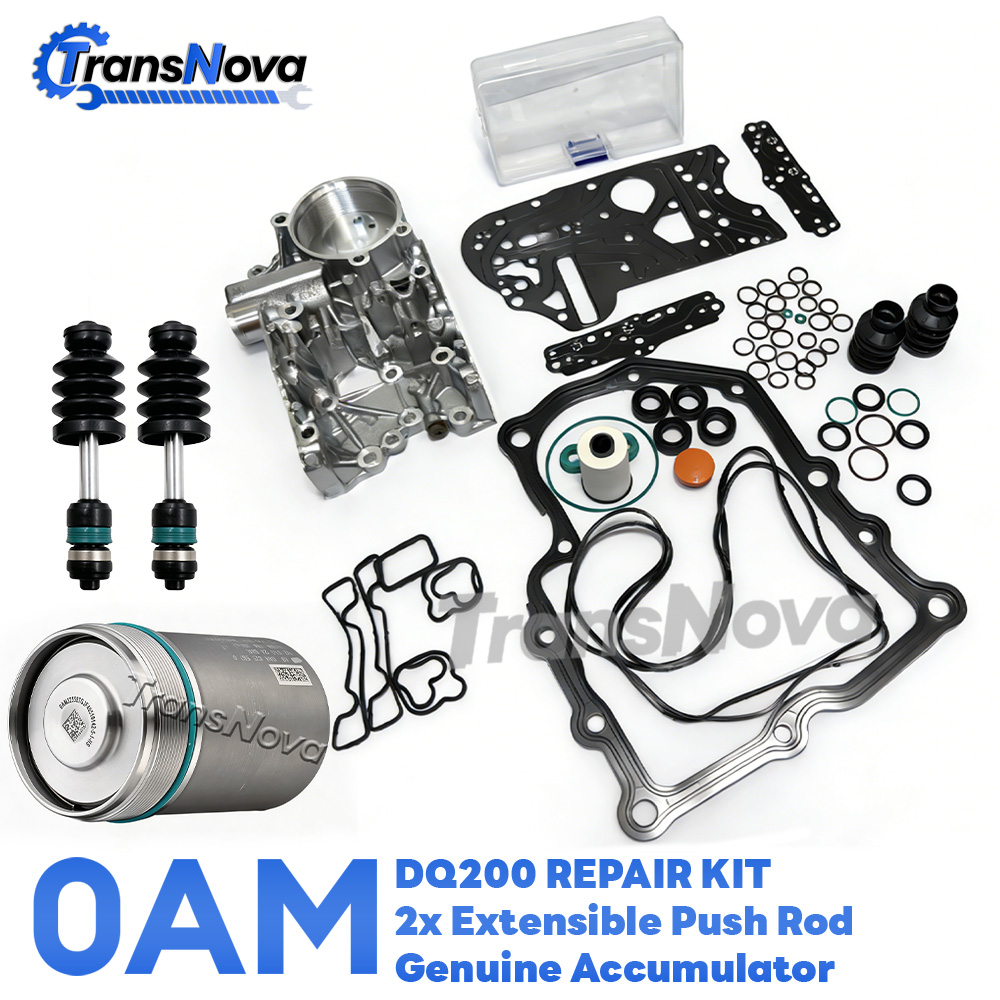 TransNova 0AM DQ200 自動伝送 DSG 7 ギアボックスバルブ本体修理キット純正アキュムレータプッシュロッドアウディ VW ゴルフ 7 シュコダ