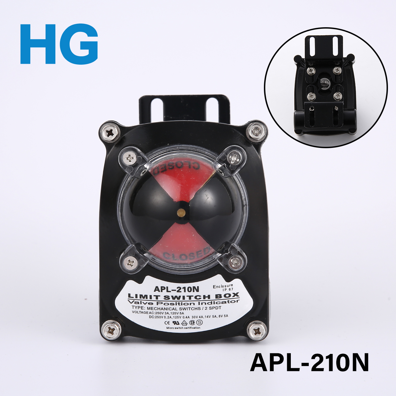 APL-210N 310 ITS100 モニターポジションバルブシリーズリミットスイッチ空気圧アクチュエーターバルブポジションインジケーター付きアクチュエーター用