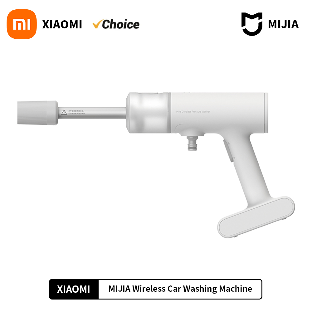 新しい MIJIA ワイヤレス洗車機家庭用 2.4 MPa 高圧噴霧器スプリンクラークリーナー泡発生器クリーニングケア車 CN