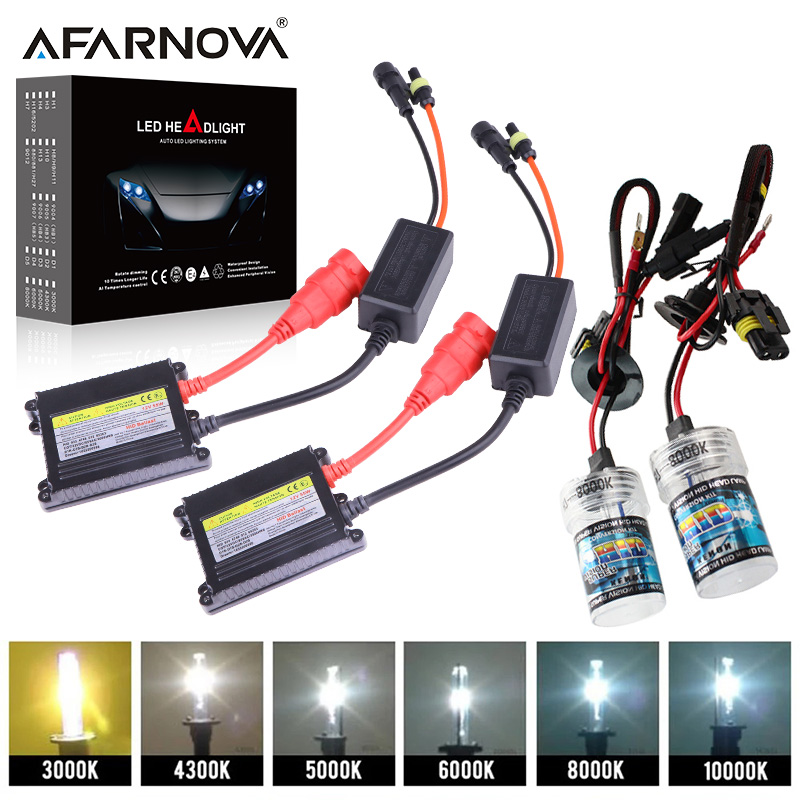 35 ワット 55 ワット H7 HID キセノン H11 LED キセノンヘッドライト電球スリムバラストキット 12V H1 H4 9005 9006 HID キット 4300K 6000K 交換ハロゲンランプ
