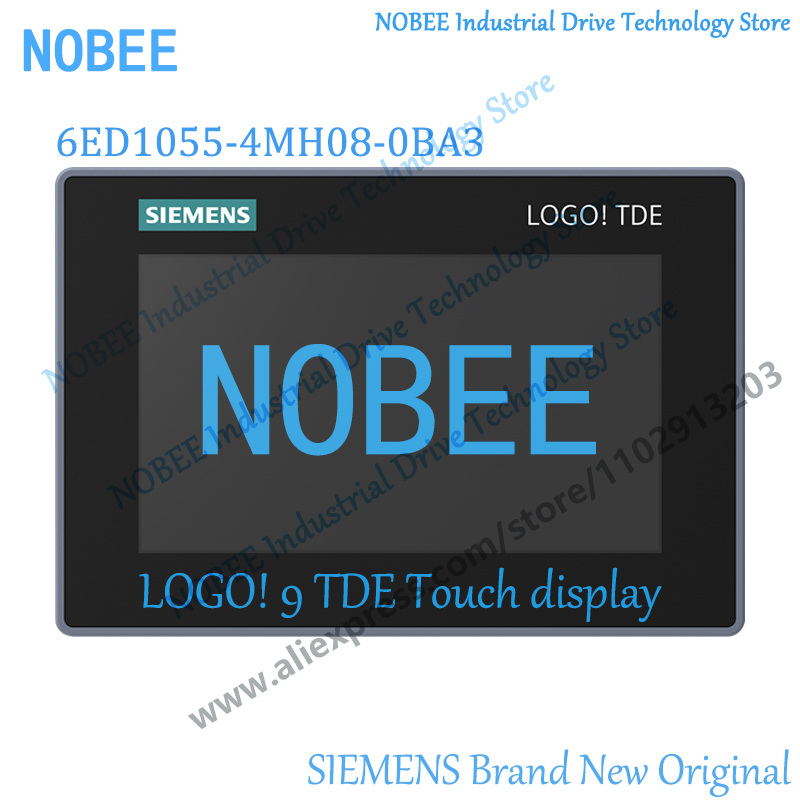 HMI シーメンス ロゴ 9、6ED1055-4MH08-0BA3 PLC ロゴ! 9 TDE タッチ ディスプレイ、256 色、2 イーサネット ポート、6ED10554MH080BA3