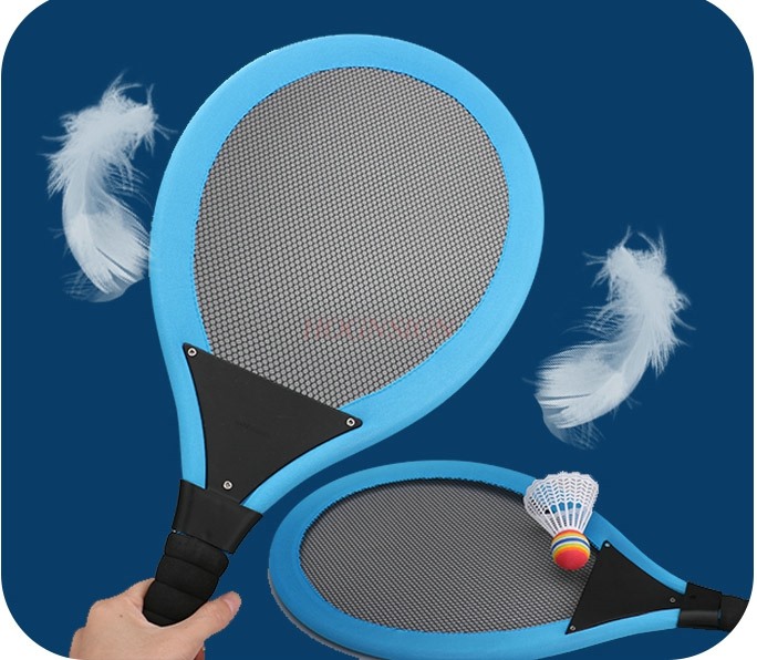Glowing badminton rackets for children, primary school students, parent-child fitness, outdoor sports, mutual toys