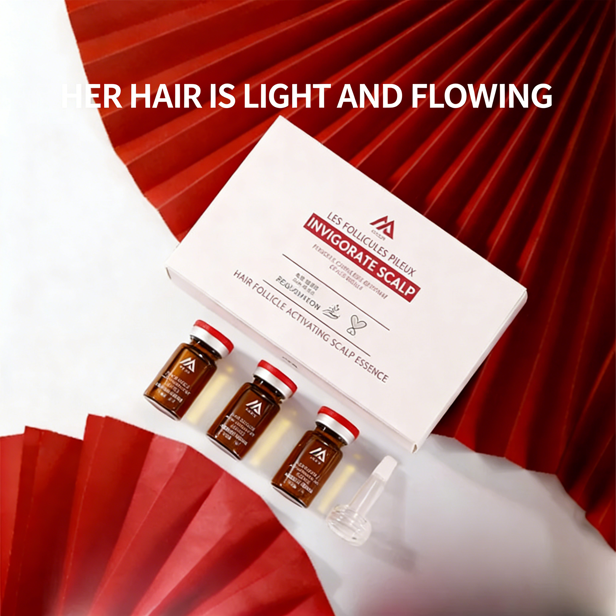 Activating hair essence | Anti hair loss and hair recovery, strengthening root system and nourishing scalp