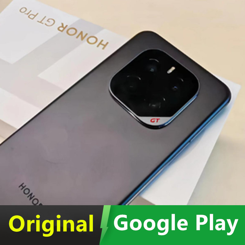 公式 Honor GT Pro 6.78 インチ OLED 144Hz 7200mAh 90W 充電 50MP カメラ Snapdragon 8 Elite 4320Hz PWM 5G Global Rom Android 15