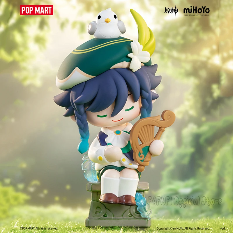POP MART 原神インパクトドレスアップ夢テーマちびシリーズブラインドボックスおもちゃミステリーボックスミステリー Caixa アクションフィギュア Surpresa ギフト