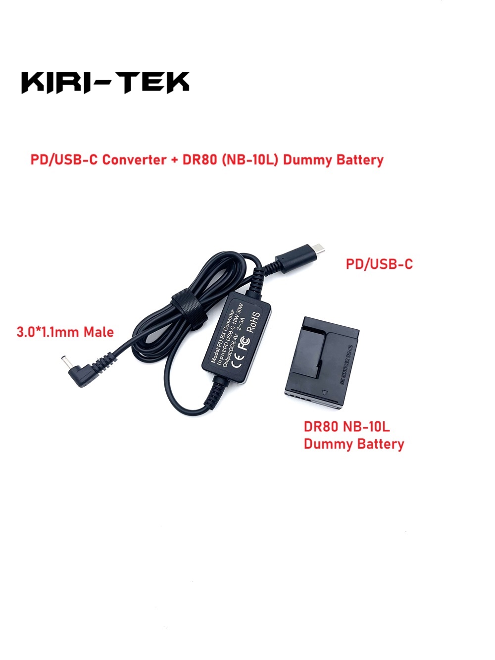 PD/USB-C DR-80 DR80 DC カプラー NB-10L ダミーバッテリー電源アダプタケーブルキヤノン G1X G3X G15 G16 SX40 SX50 SX50HS SX60HS