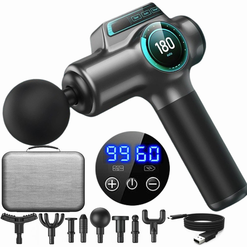 99 スピードプロフェッショナル筋肉マッサージガンマッサージャー首と背中のマッサージ器具ドロップシッピングフィットネス機器