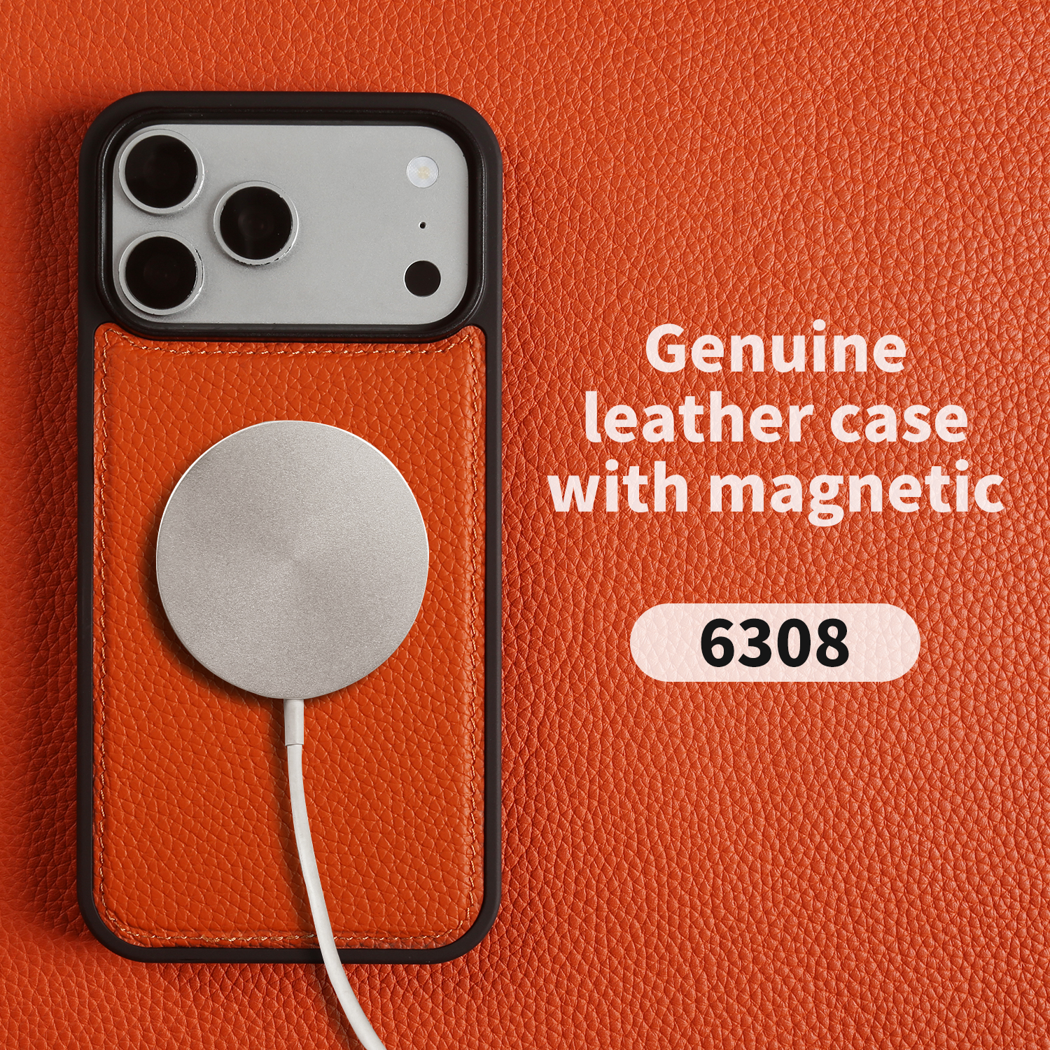 磁気ライチ本革ケース iphone 空気 17e 16e 11 12 13 14 15 16 17 プロマックス電話バックカバー Magsafe ケース Capa