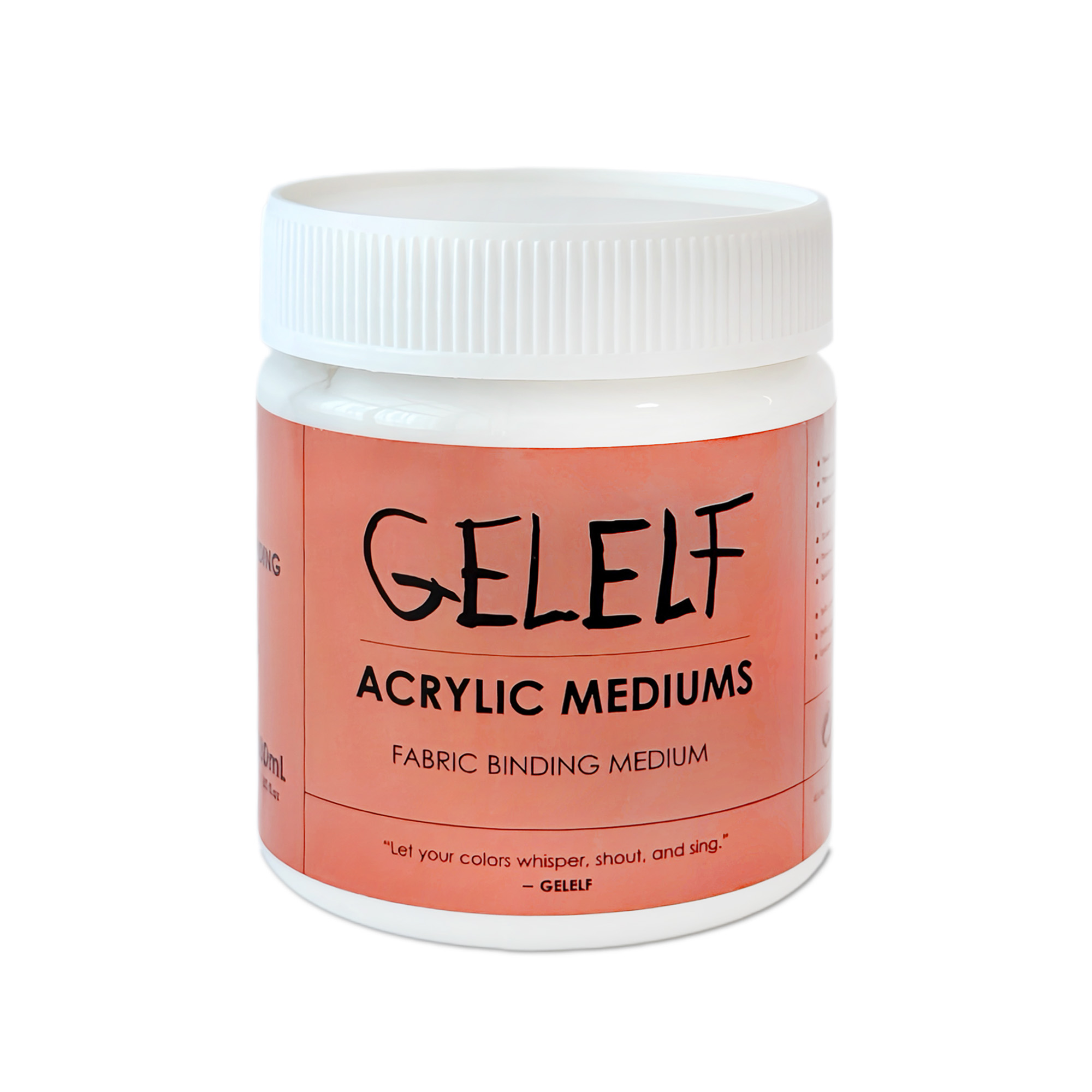 GELELF ファブリック バインディング メディア: ゲル プレートを使用してプリントをファブリックに固定します。生地に耐久性があり、洗えるジェルプリントを破れにくくします。